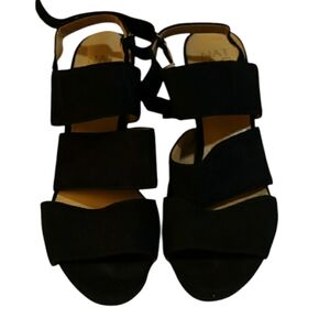 Naturalizer Black Block Heels Elegant and Comfortable 7.5